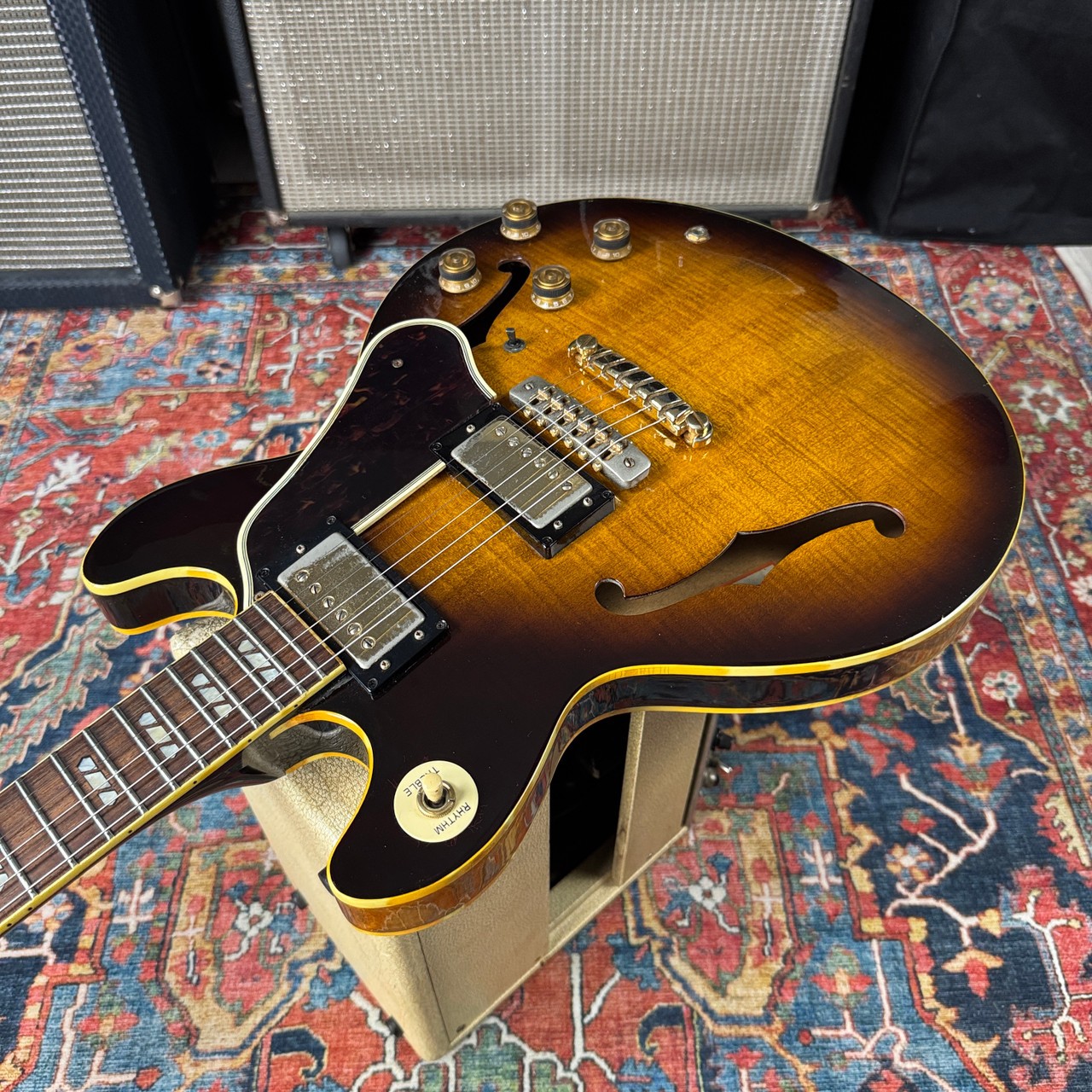 Greco SV800S Super View Semi Hollowbody ES339 Style Maxon PU2 Fujigen 1979