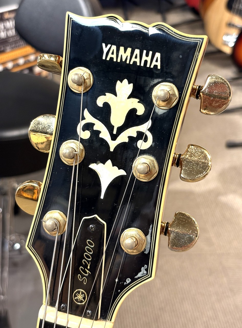 Yamaha SG2000 Electric Guitar 1997 Used Cherry Red Flagship Model