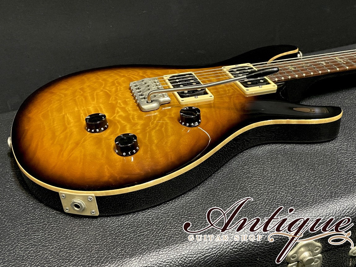 Paul Reed Smith PRS CUSTOM24 1ST big Leaf Quilt 10TOP 1997 Black Sunburst