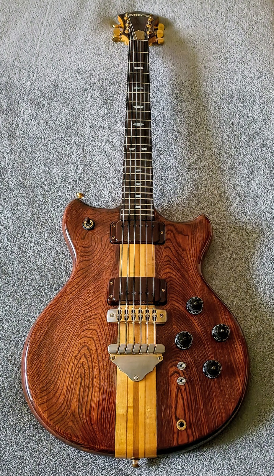 Greco Speedway GO-900 1979 (Japan) Ash w/7 Piece Neck Thru ~ Coil Splits ~ OHSC