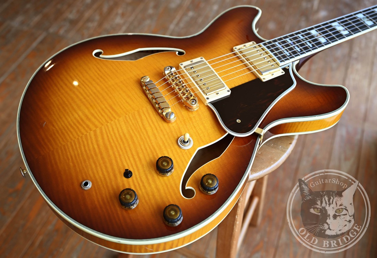 [Ibanez] AS-200 John Scofield Signature Artist Series Vintage Sunburst MIJ 2003