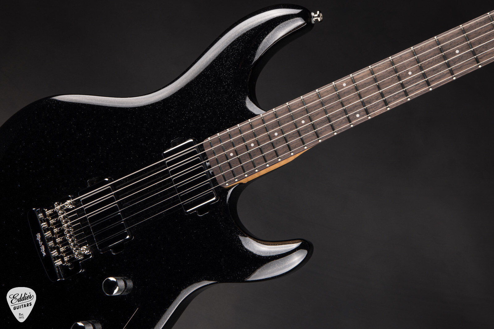Ernie Ball Music Man Luke 4 HH – Black Sparkle
