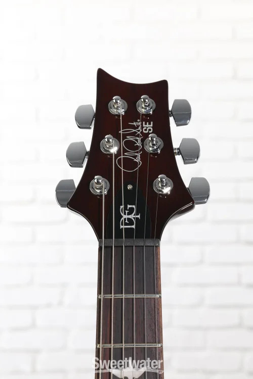 PRS SE DGT David Grissom Solidbody Electric Guitar – McCarty Tobacco Sunburst