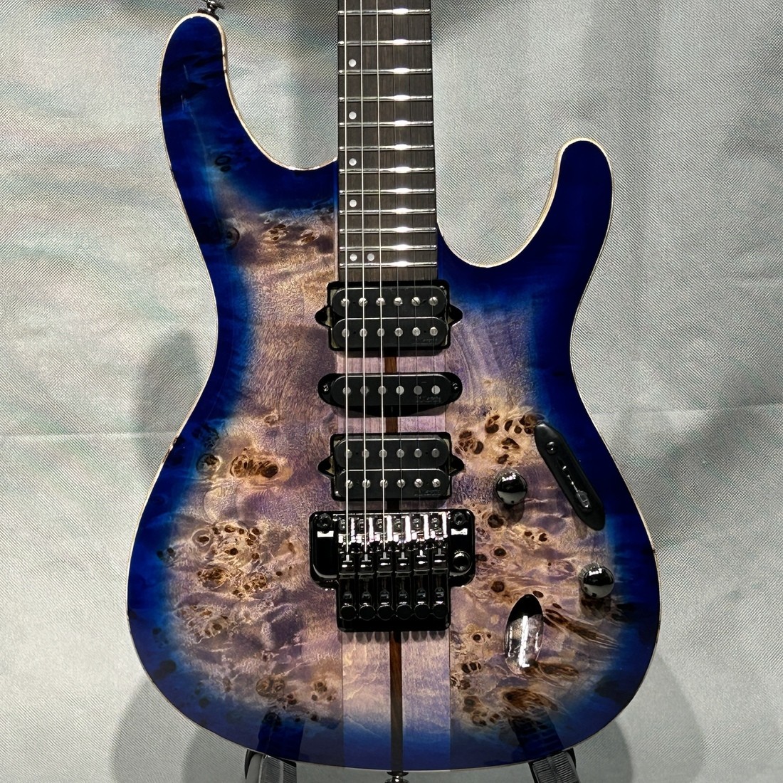 Ibanez S1070Pbz-Clb Cerulean Blue Burst Approx. 3.3Kg Premium Series No.YG785