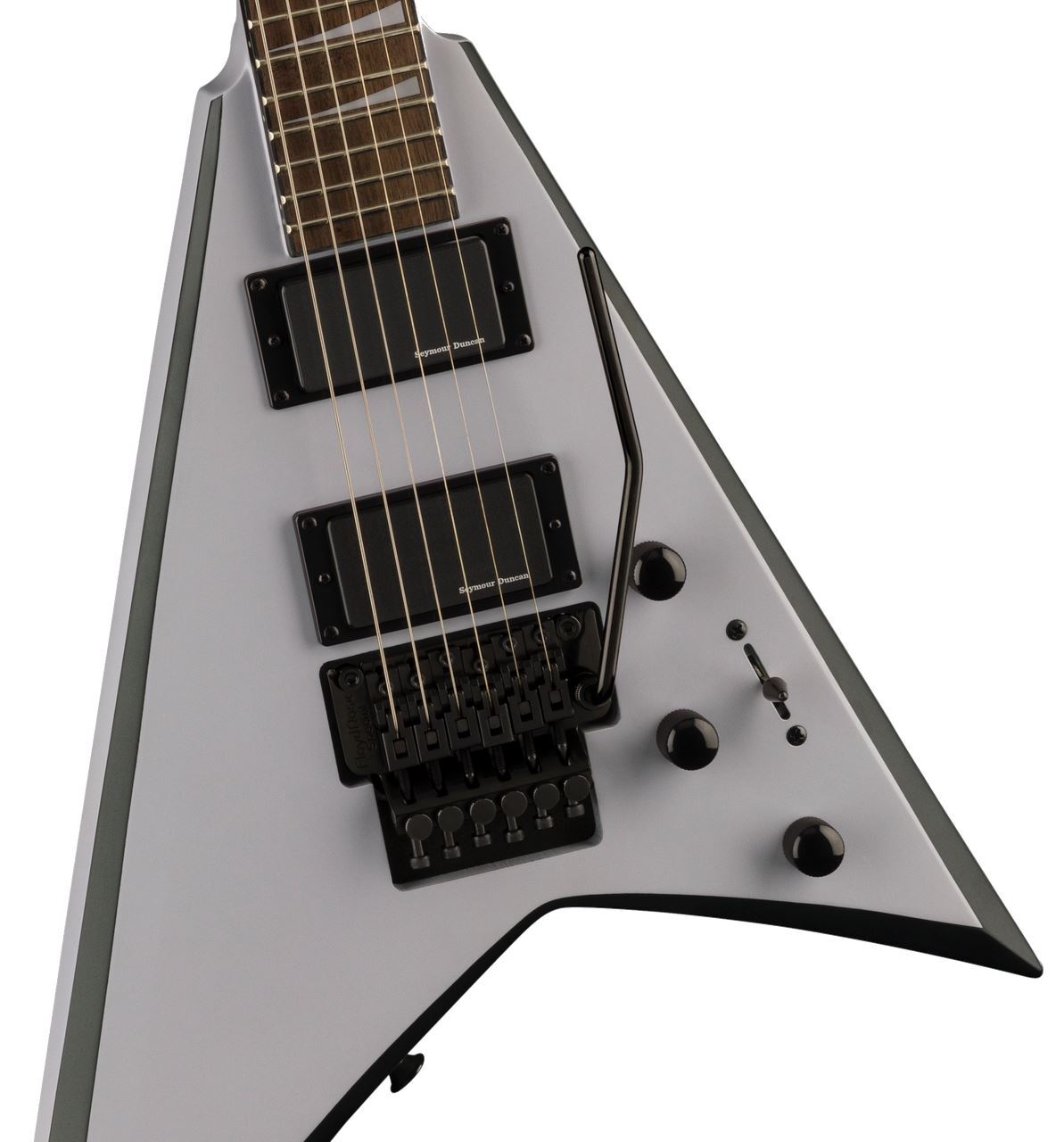 PRE-ORDER! Jackson X Series Rhoads RRX24 electric guitar Battle Ship Grey w/ Bla