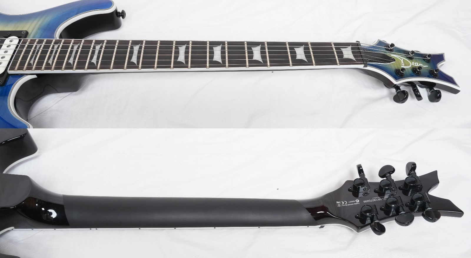 DEAN ICON SELECT Flame Top Ocean Burst, excellent condition, 2019 model