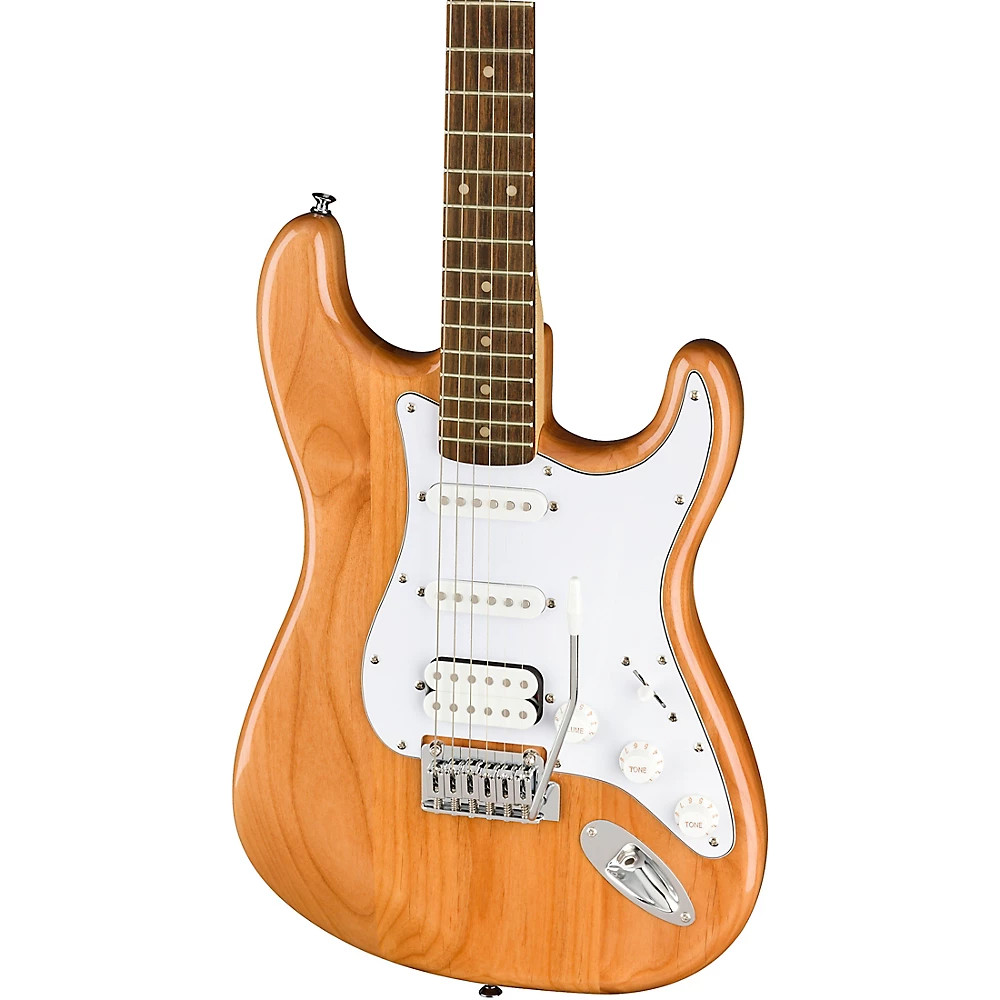 Squier Affinity Series Stratocaster HSS Limited Edition Electric Guitar Natural