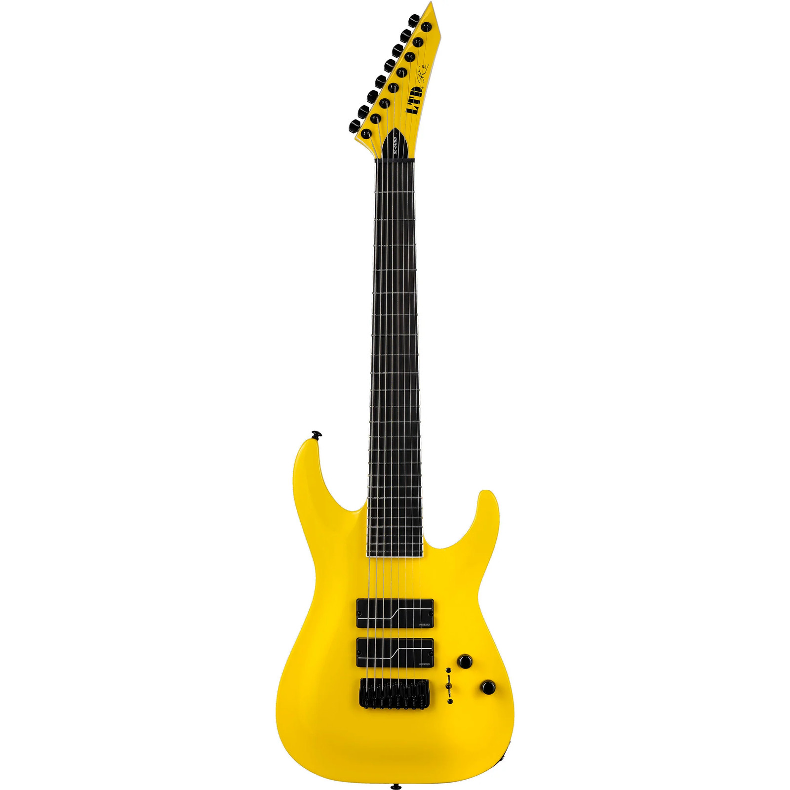 ESP LTD SC-608 Stephen Carpenter Baritone Electric Guitar – Yellow