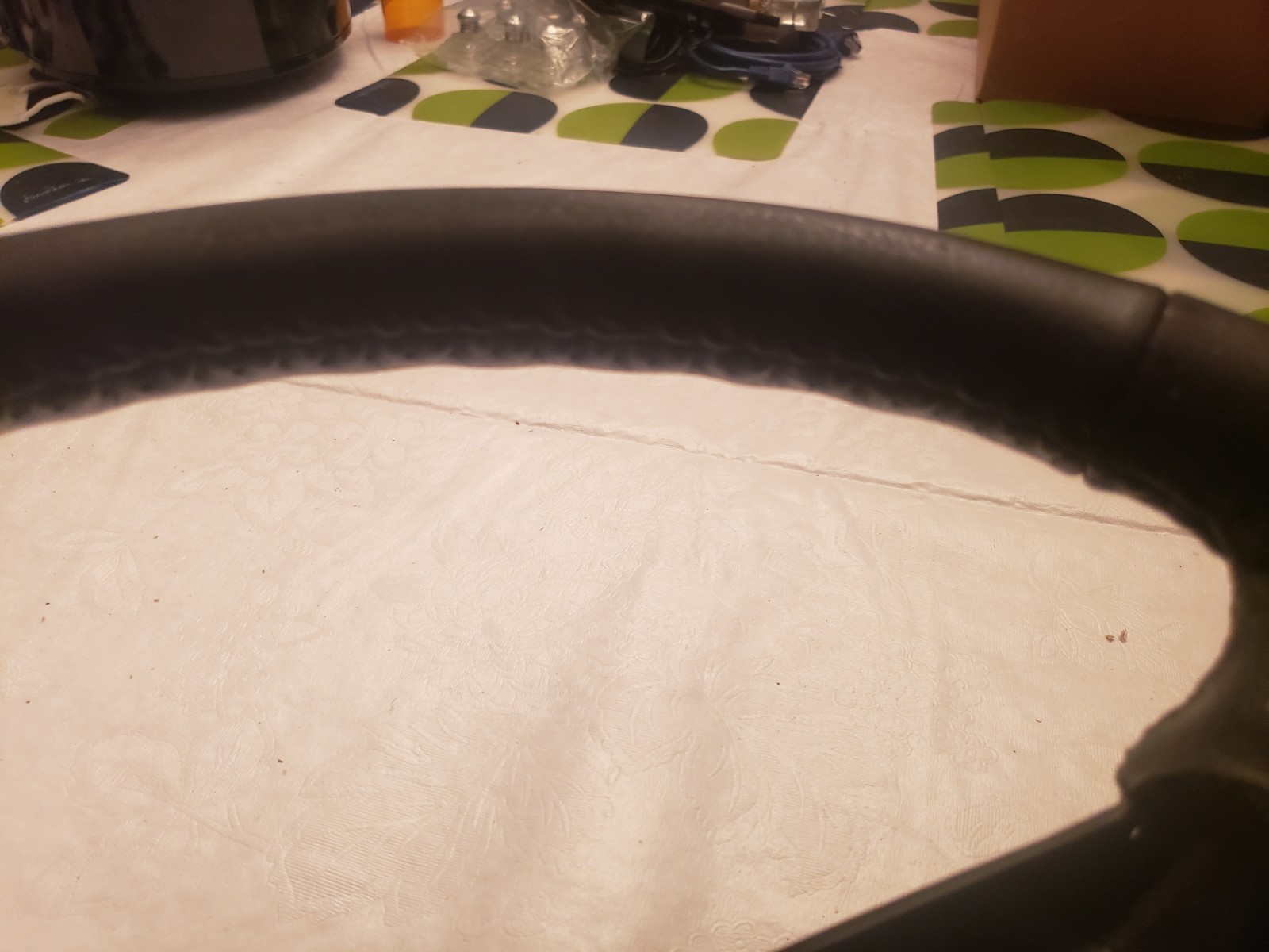 ✅ 1998-2002 2nd Gen Dodge Ram 1500 2500 3500 Black Leather Steering Wheel OEM