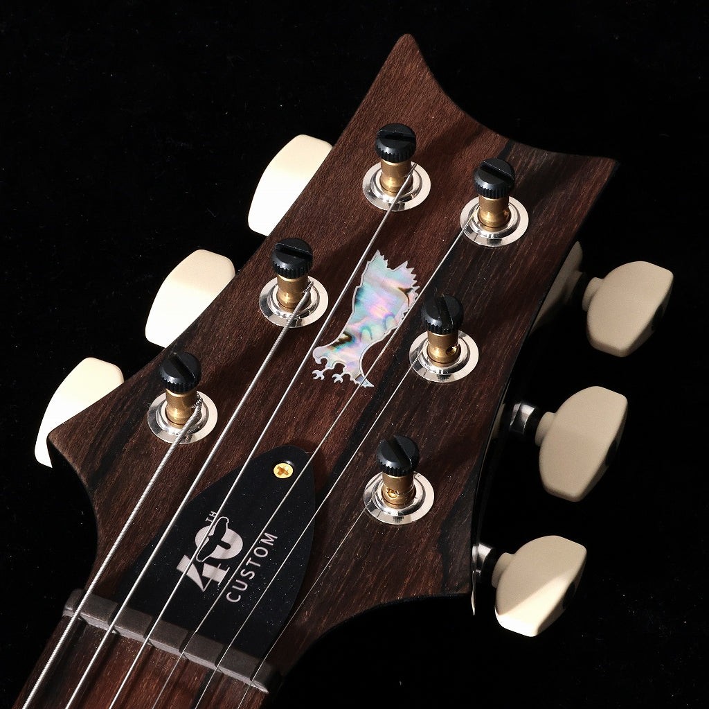 PRS 2025 40th Anniv Custom 24-08 Semi-HW Ltd CHA Tri-Color BS PTN [25 0400130]