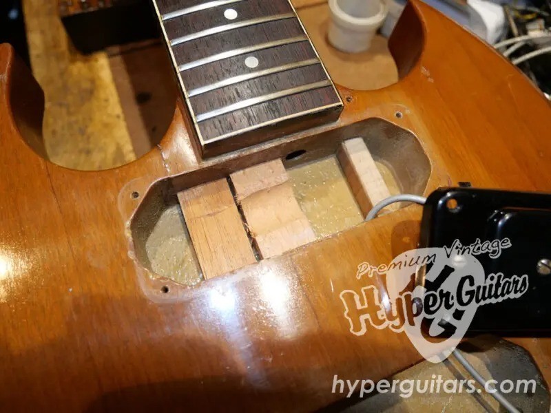 Gibson 1972 SG Professional Vintage Walnut Original Parts Electric Guitar