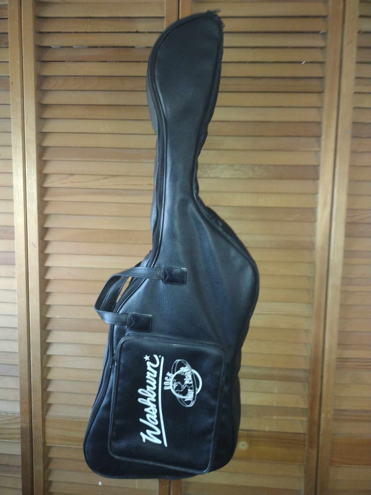 Washburn PS100 Paul Stanley Signature Model Korean ’98 HH Glossy Black wSoftcase
