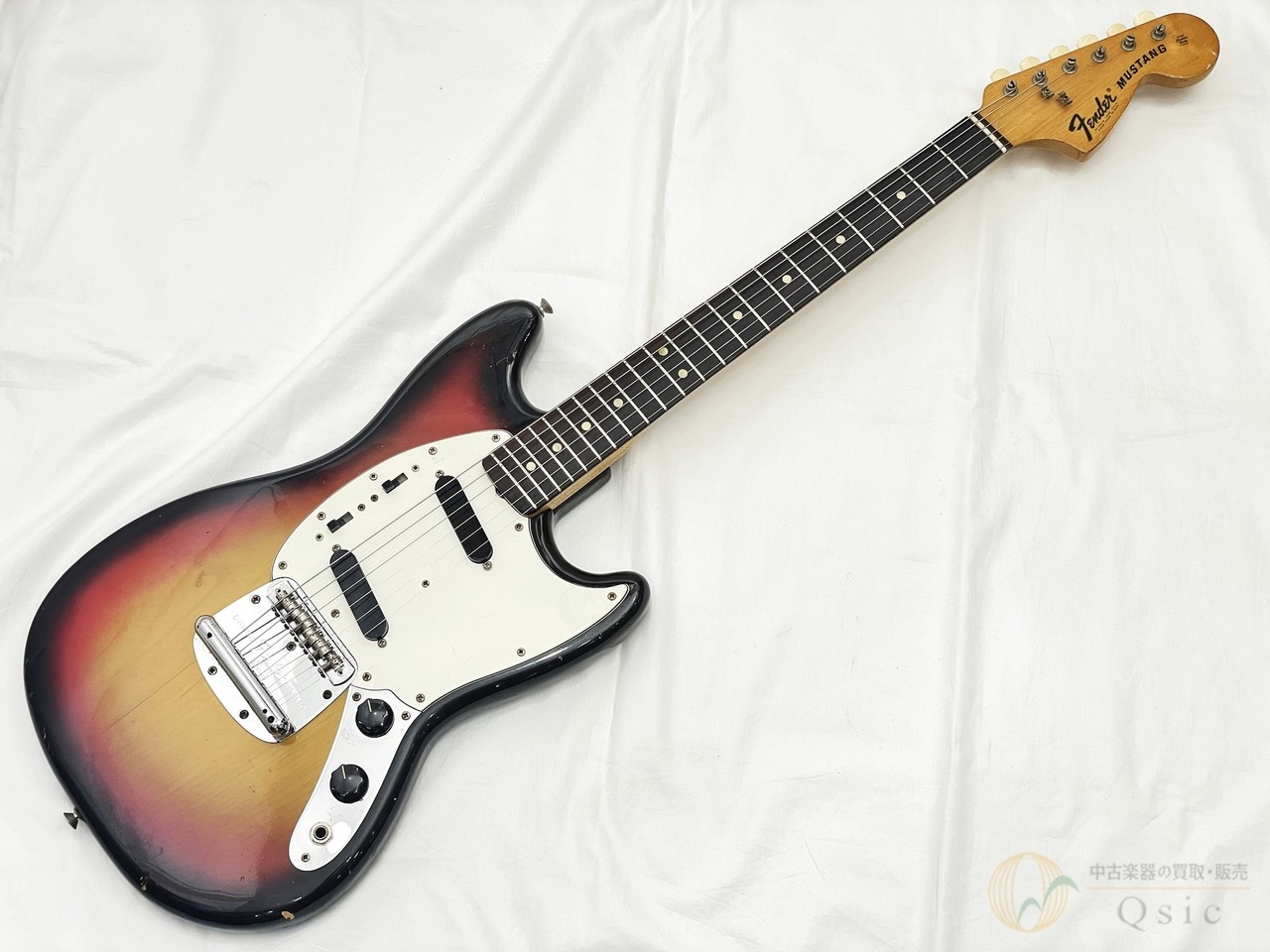 Fender Mustang Sunburst 1974 Electric Guitar