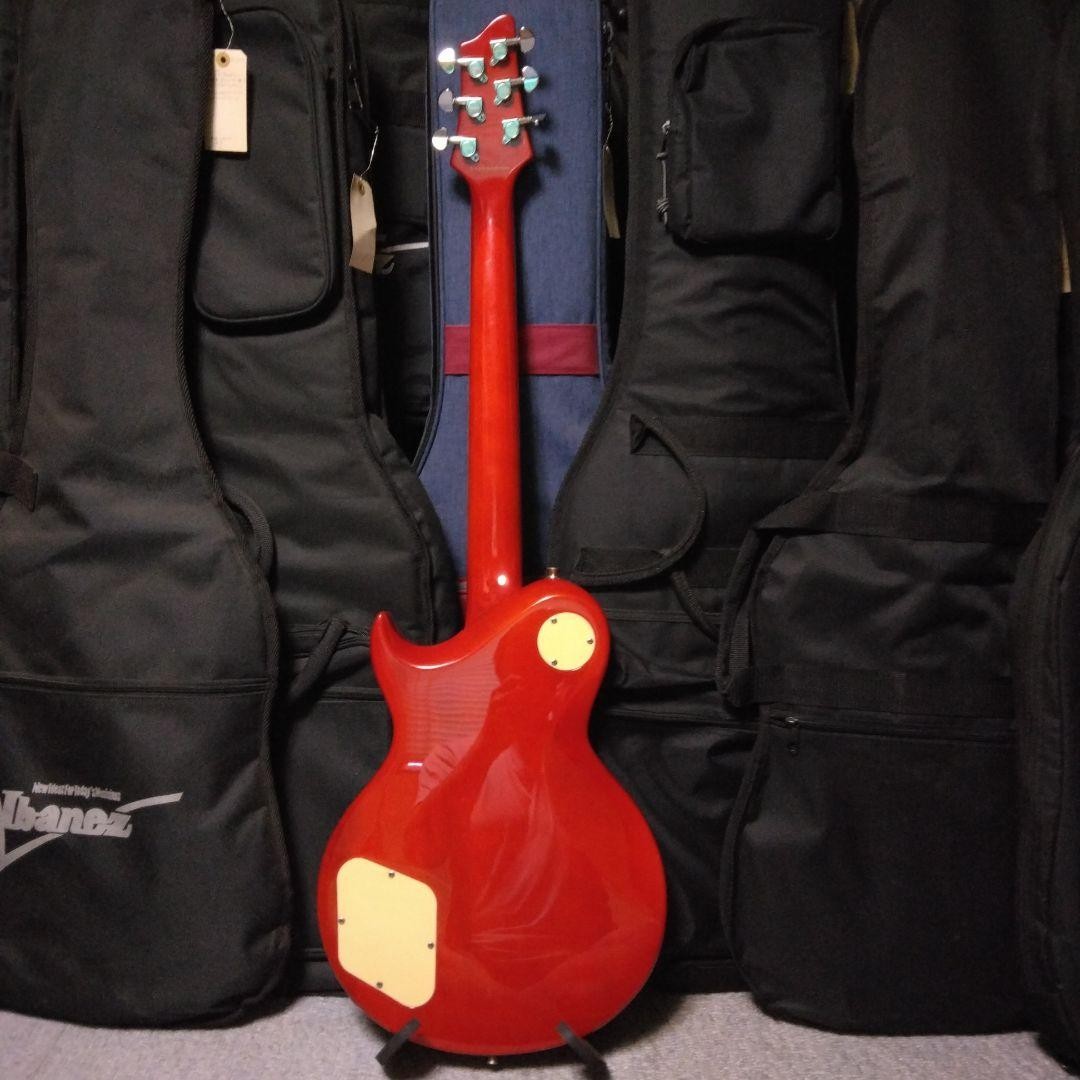 Aria Pro PE350 Les Paul type W/Gig bag Electric Guitar Used From Japan