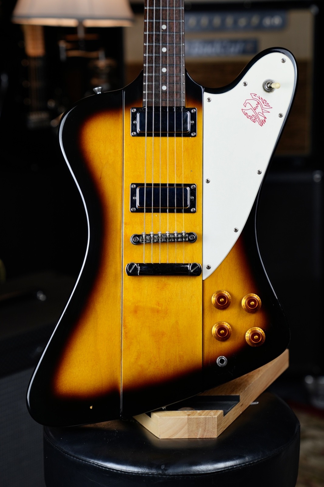 1999 Epiphone Firebird III, Made in Korea – Vintage Sunburst / Original Gig Bag