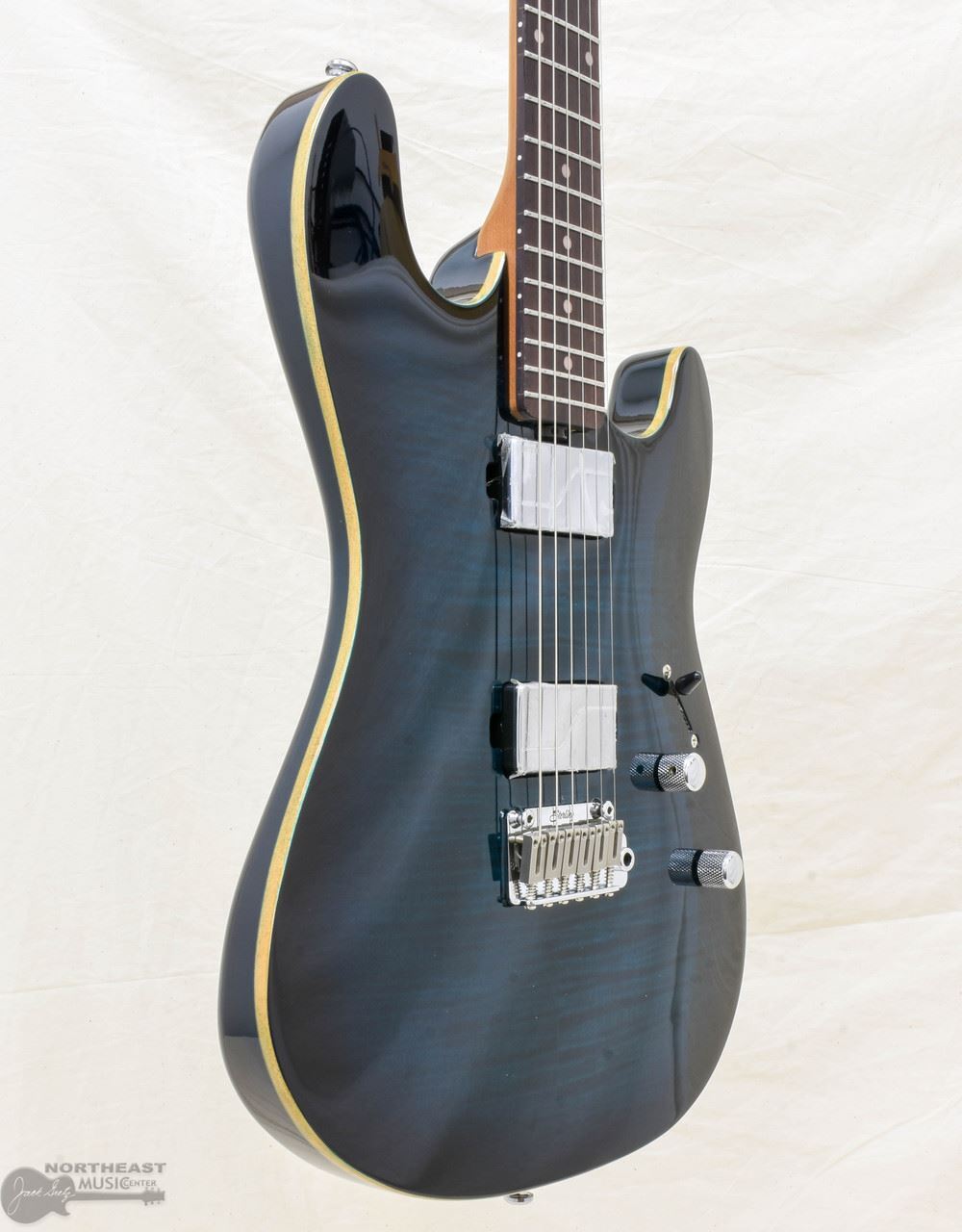 Sterling by Music-Man Sabre – Deep Blue Burst