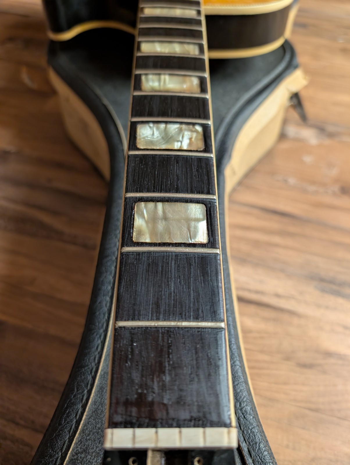 1962 Silvertone Kay Speed Demon Electric Guitar Body Hull Neck Project No Issues