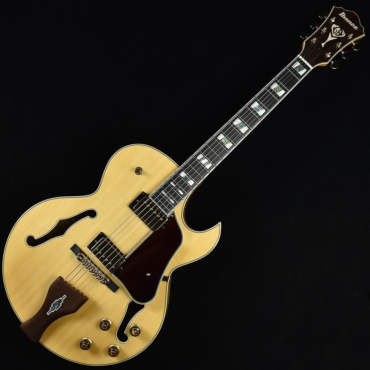 Ibanez LGB30 Natural George Benson Signature Hollow body Electric Guitar