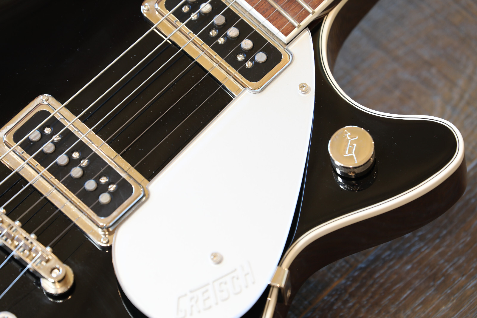 Gretsch G6128TDS-PE-BLK Player’s Edition Jet DS Black w/ Bigsby + COA OHSC