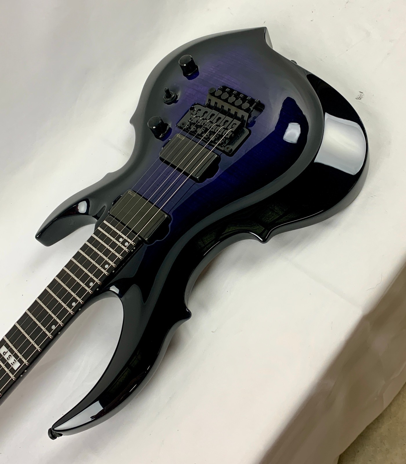 ESP E-II FRX FM Reindeer Blue RDB Electric Guitar B-Stock + Hardshell Case MIJ