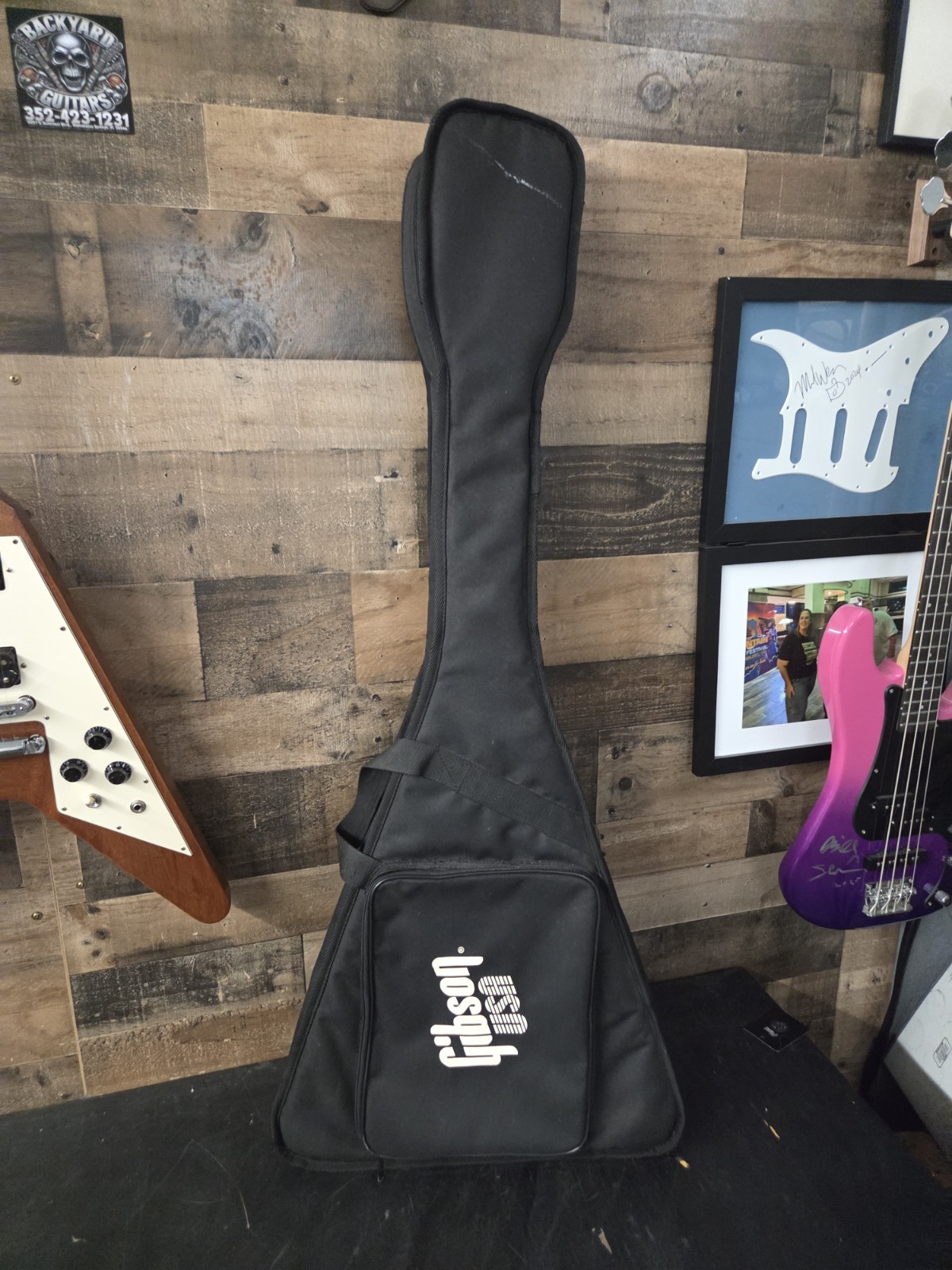 2005 Gibson Flying V Guitar W/ Original Bag Natural 6.2 Lb