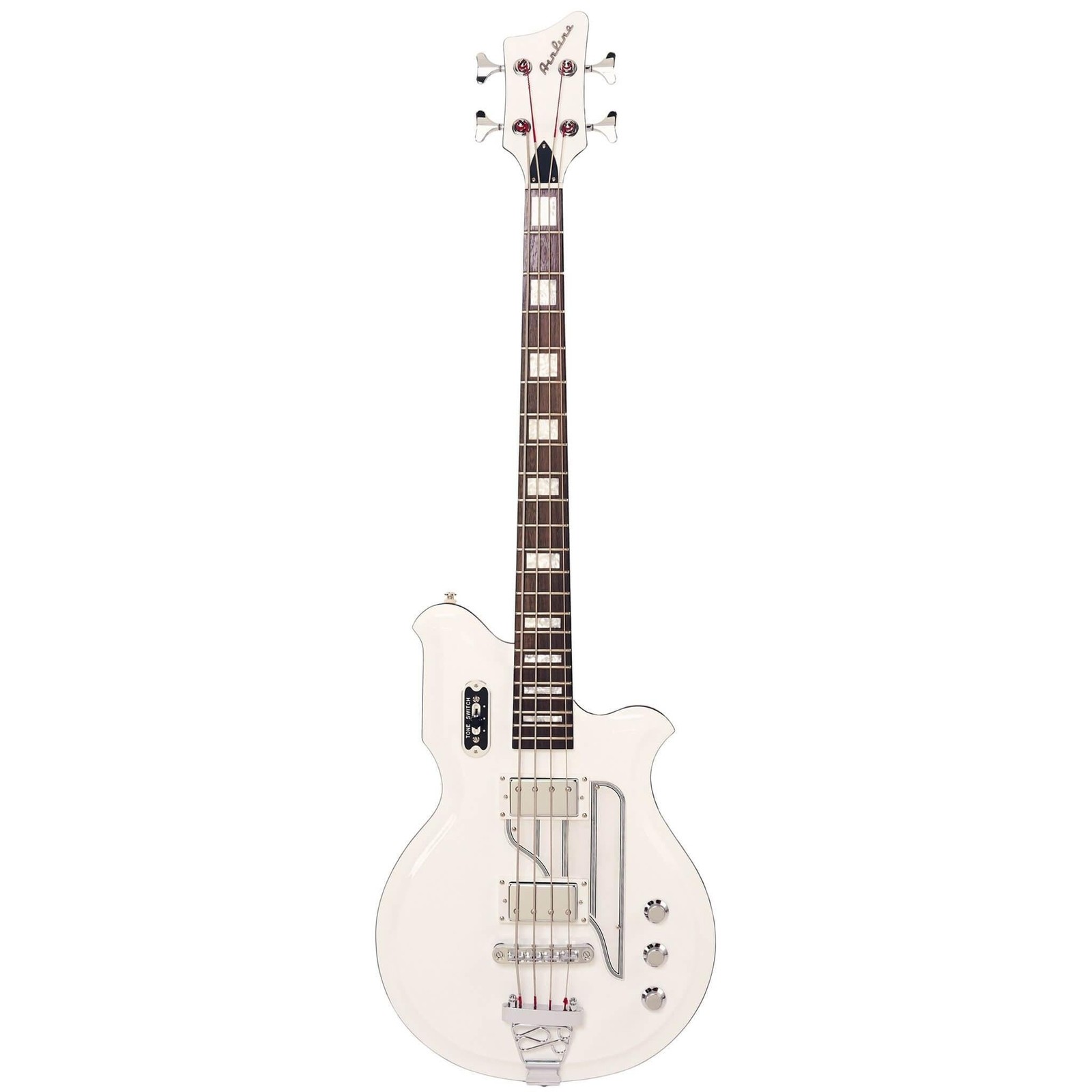 Airline Guitars MAP Bass Short Scale White