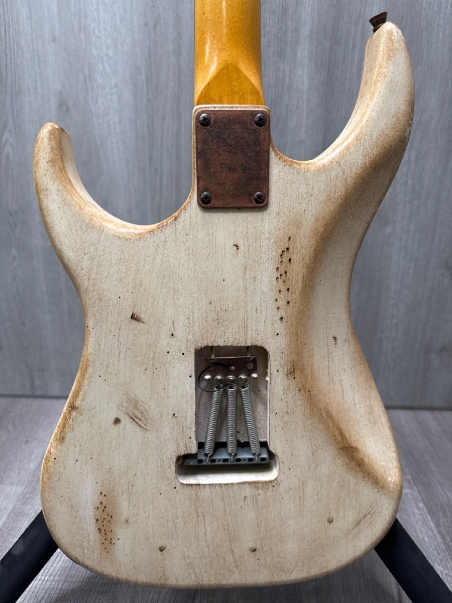 AXL SRO Badwater AS-820-CKW Electric Guitar Distressed White (A1D030703)