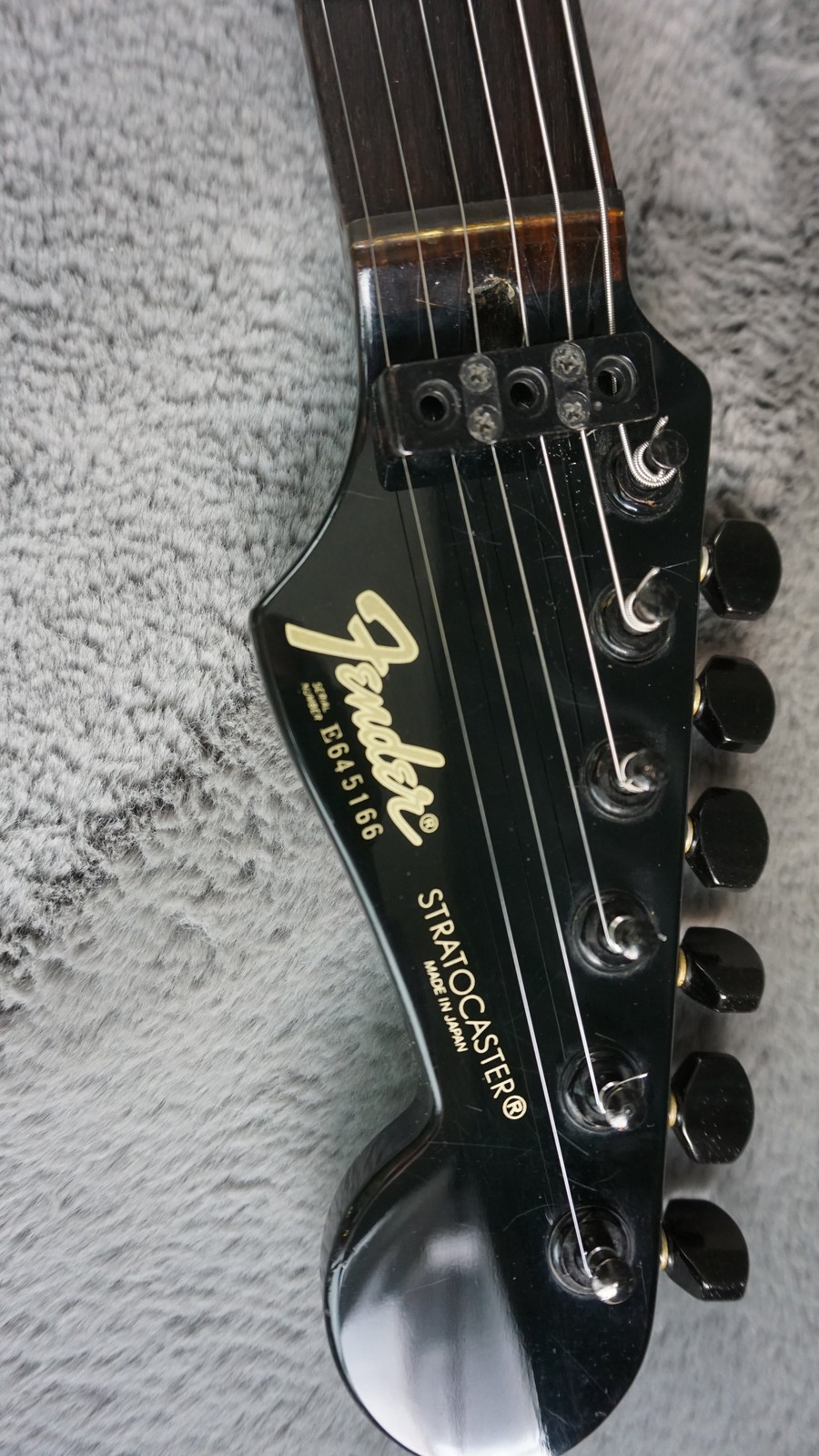 Fender Stratocaster Contemporary HSS Floyd Rose MIJ Fujigen E6 Black 1986-1987