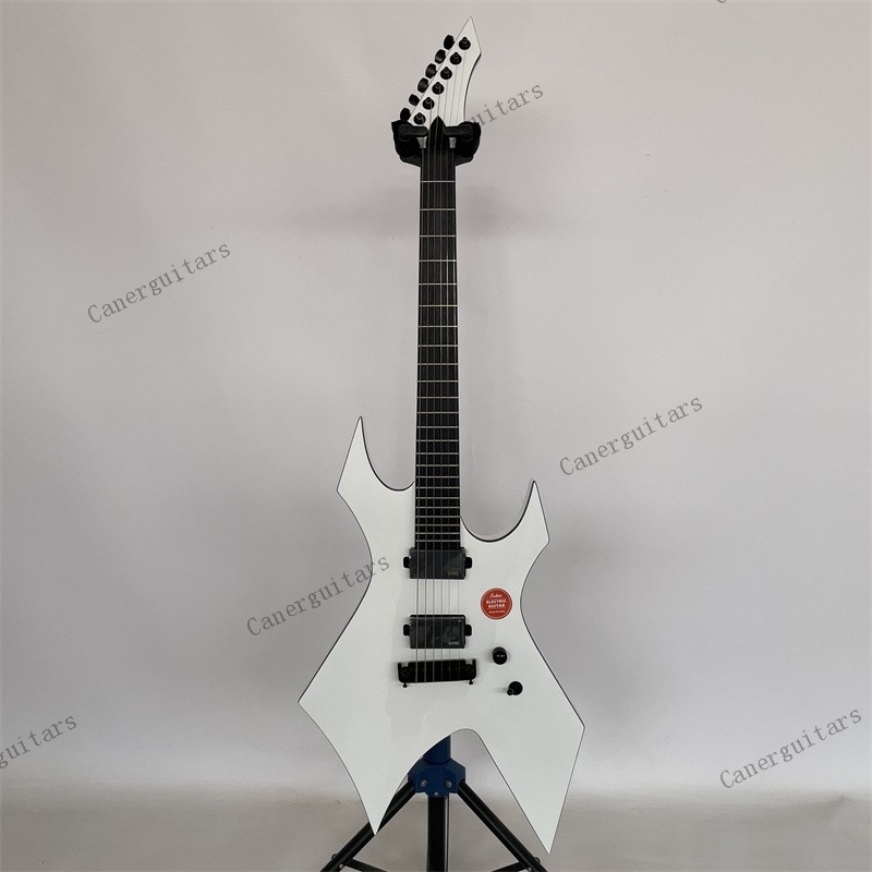 Solid Electric Guitar Stainless Rounded Fret Edge Black Edge White Free Shipping