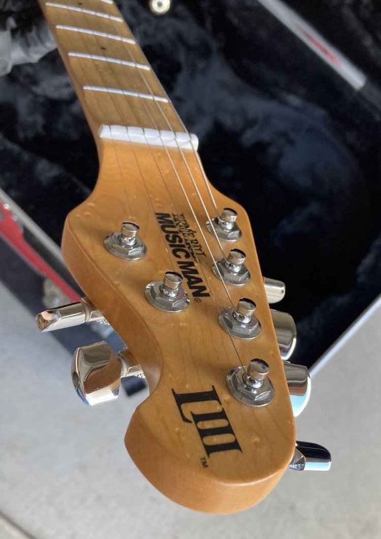 Ernie Ball Music Man Luke 3 HH Stainless Frets Bare Knuckles Xcellent Condish 🤩
