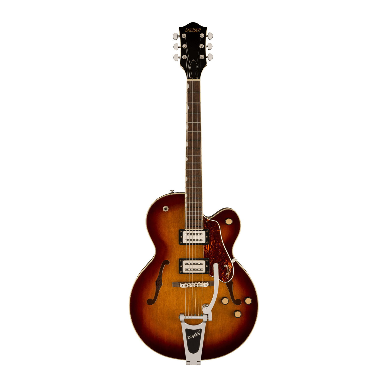 Gretsch G2420T Streamliner Electric Guitar Havana Burst with Case Brown