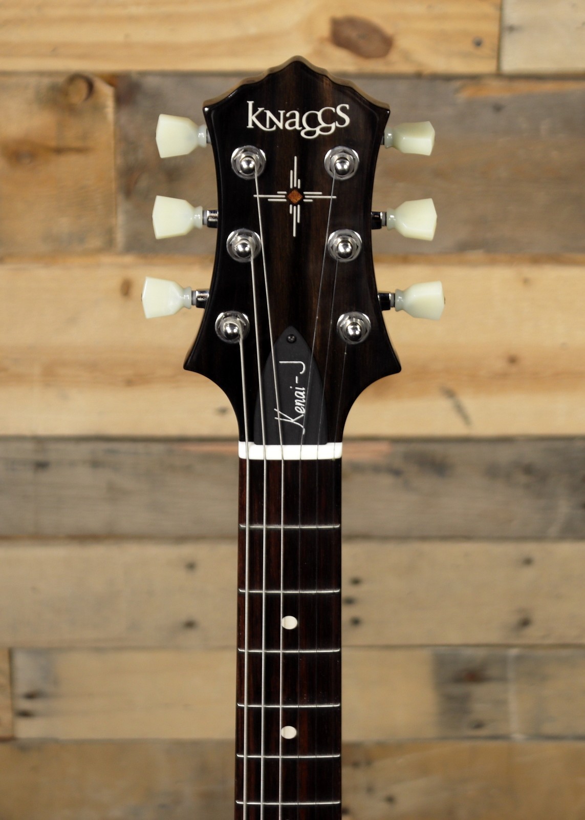 Knaggs Kenai J Maple Top H2 Electric Guitar Tobacco Burst w/ Case