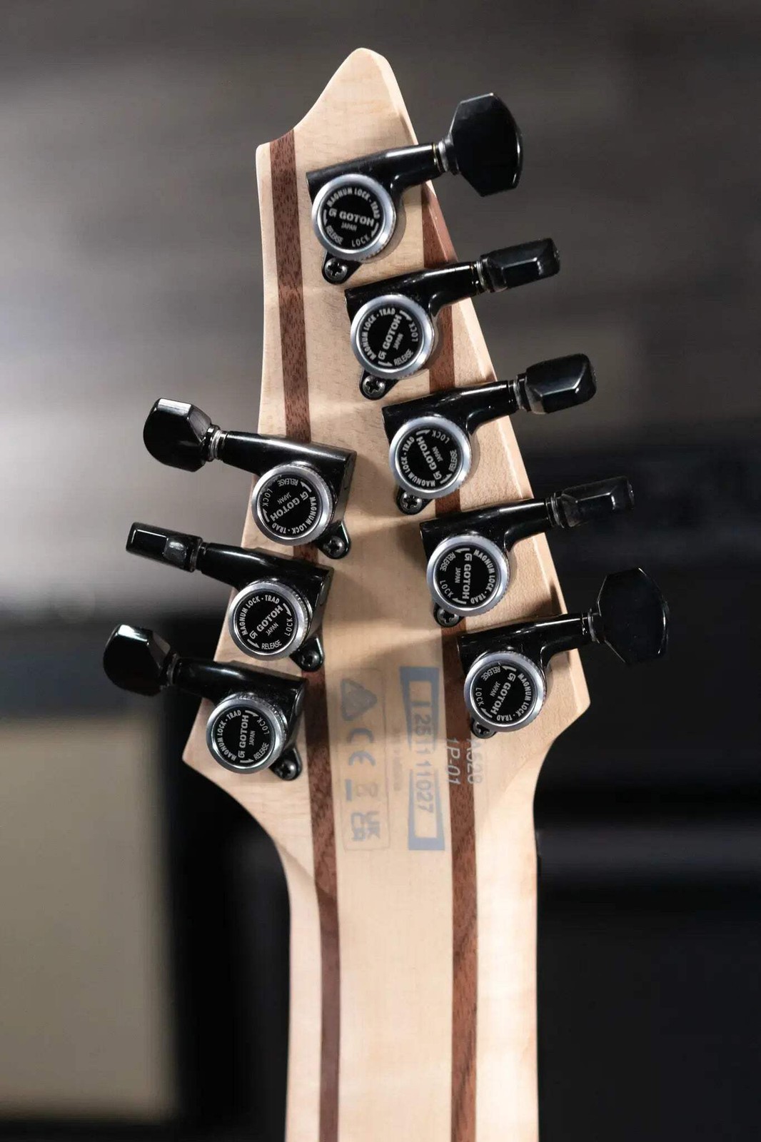 Ibanez Alpha A528 Multi-Scale 8-String Electric Guitar – Iron Pewter
