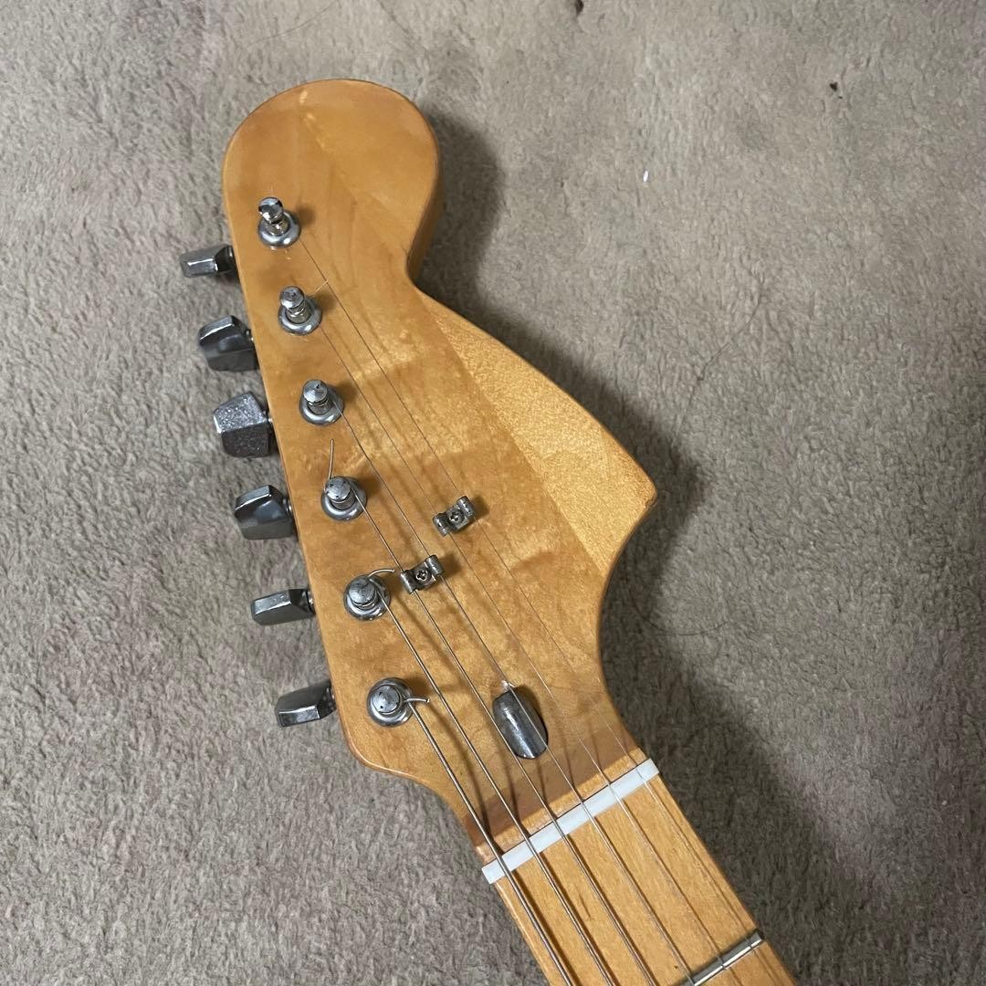 Large Head Stratocaster Made In Japan Manufacturer Unknown Guitar