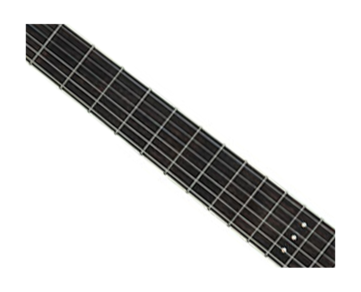 Ortega Guitars RTPSTD-SBK TourPlayer Thinline A/E Nylon – Satin Black – Open Box