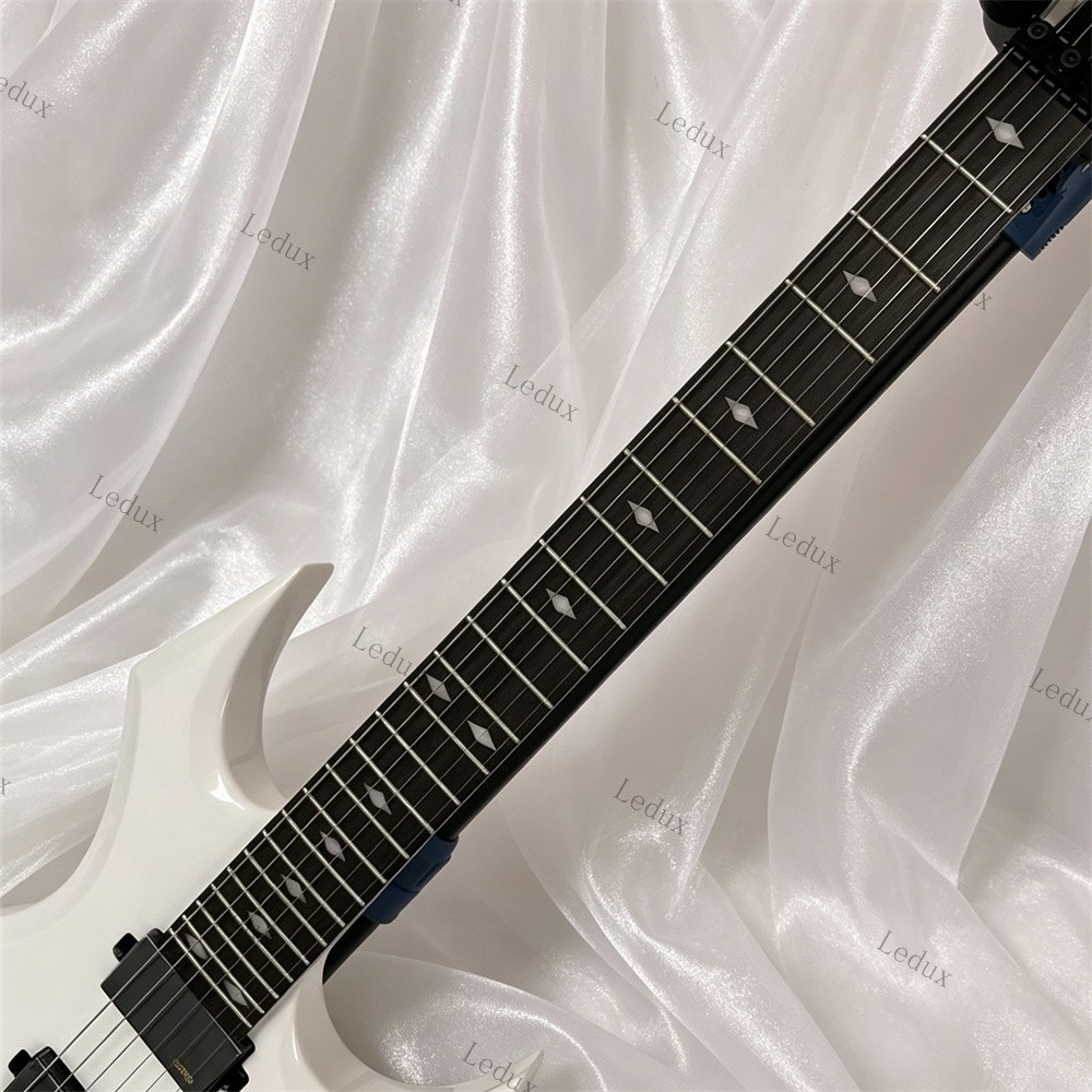 Warlock Extreme Solid Electric Guitar FR Bridge Stainless Rounded Fret Edge
