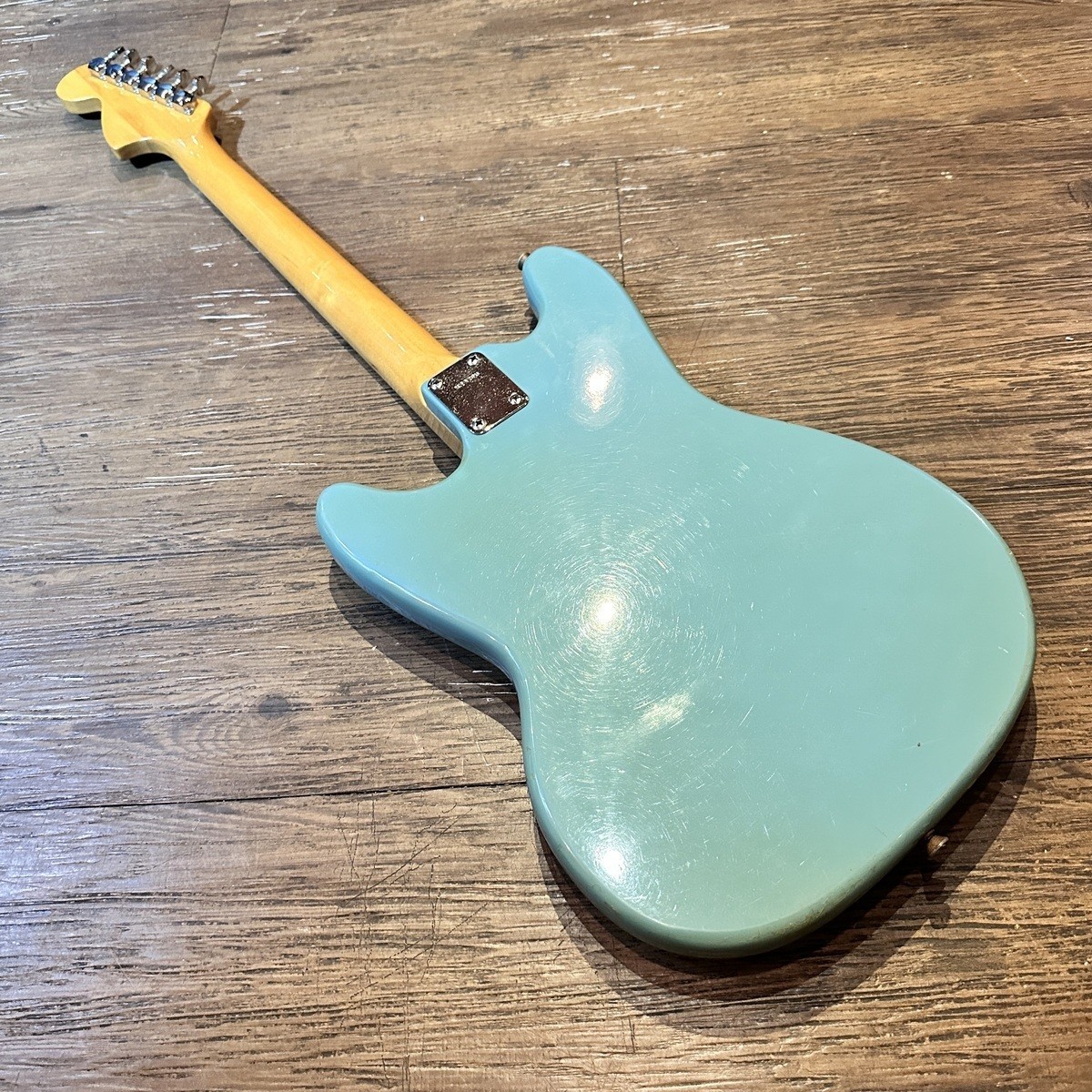 Founder Mustang Style Electric Custom Light Blue 1970s USED w/tracking