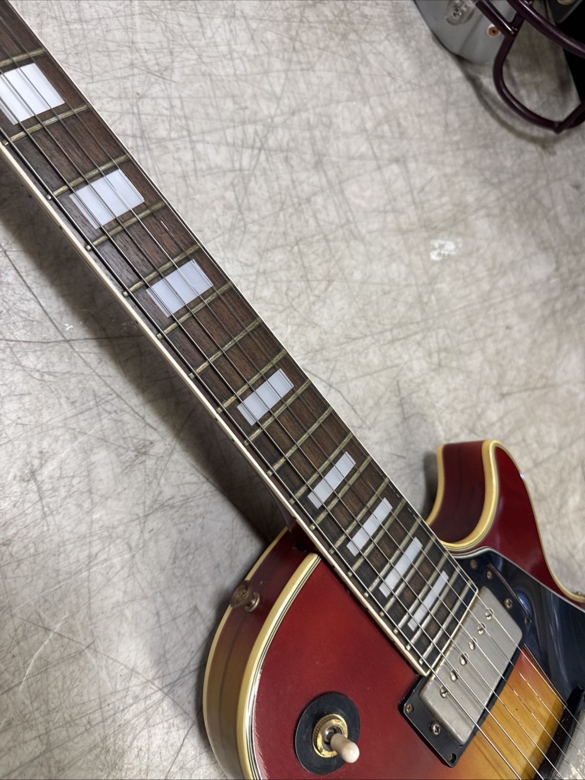 Vintage Ibanez Made Les Paul Lawsuit Bolt Neck “GRANT” Labeled Guitar 1970s