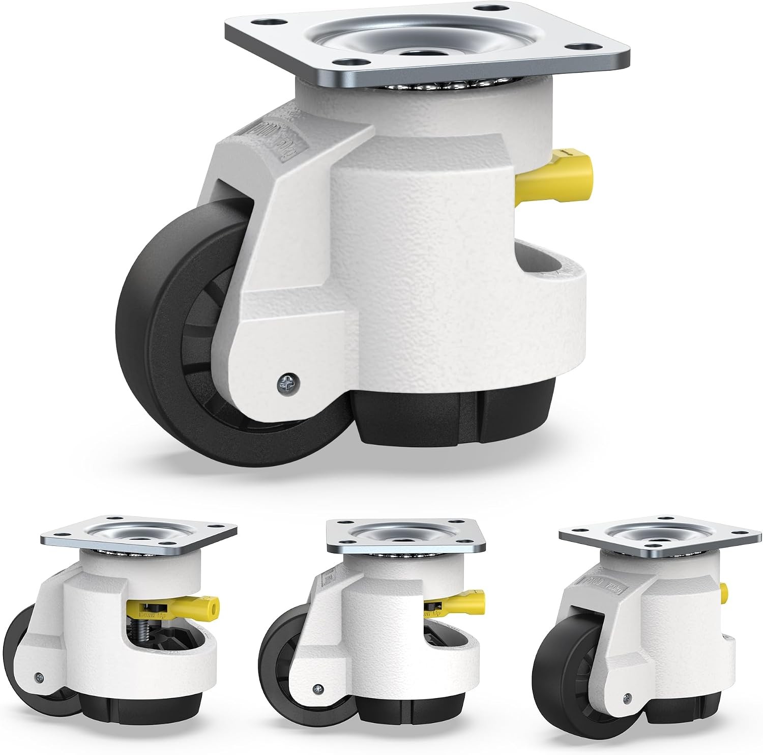 HOLKIE Leveling Casters with Ratchet Handle Design丨Total Capacity 3300 lbs | TD1