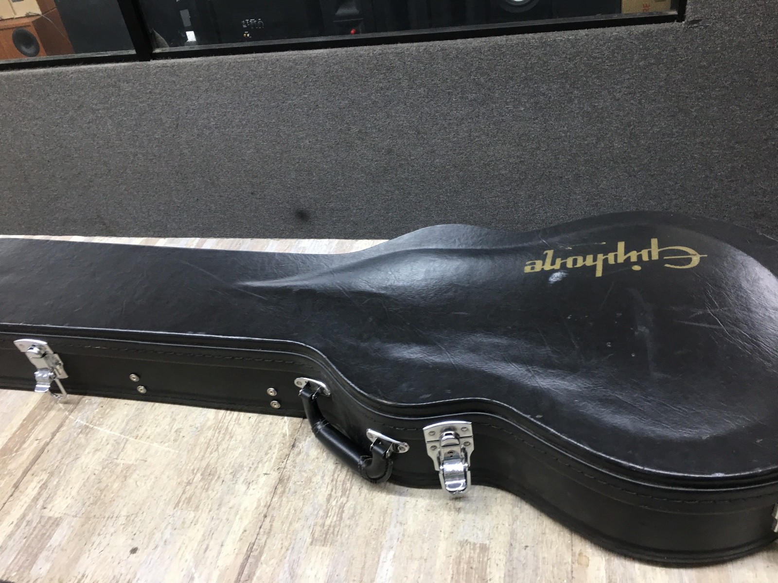 Epiphone Les Paul Ultra II Trans Black Solid Body Electric Guitar w/ Case