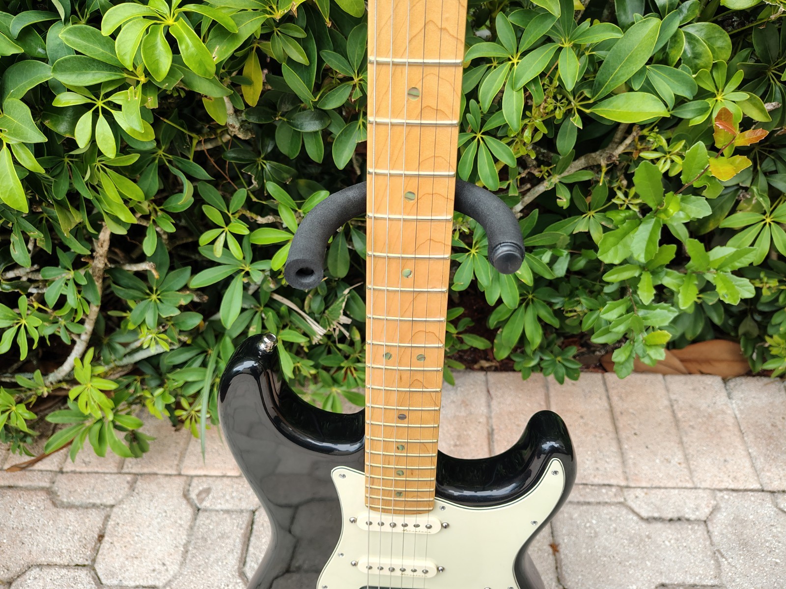 2002 Fender American Deluxe Stratocaster Black Fat Strat *UNPLAYED*