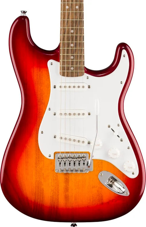 Squier Sonic Stratocaster Electric Guitar – Sienna Sunburst
