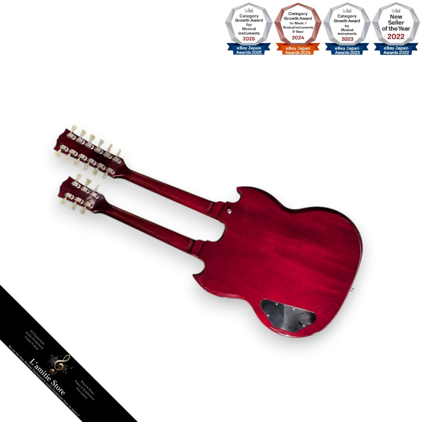 Gibson Custom Shop Inspired by Jimmy Page EDS1275 Double Neck VOS 2007