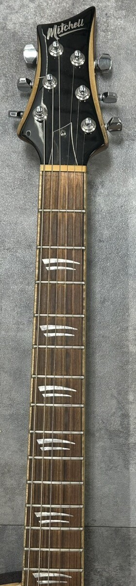 Mitchell MS450 Shallow Body Single Cutaway Electric Guitar – Flame H (PD1113839)