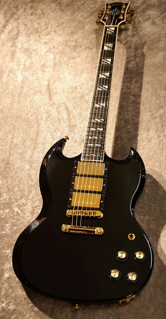 Gibson Exclusive Model SG Modern Supreme 3Pick Up Ebony #212840031 #GG1zv