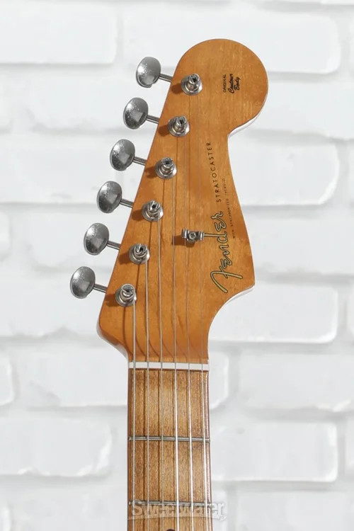 Fender Limited Vintera II Road Worn ’60s Stratocaster Electric Guitar – Black
