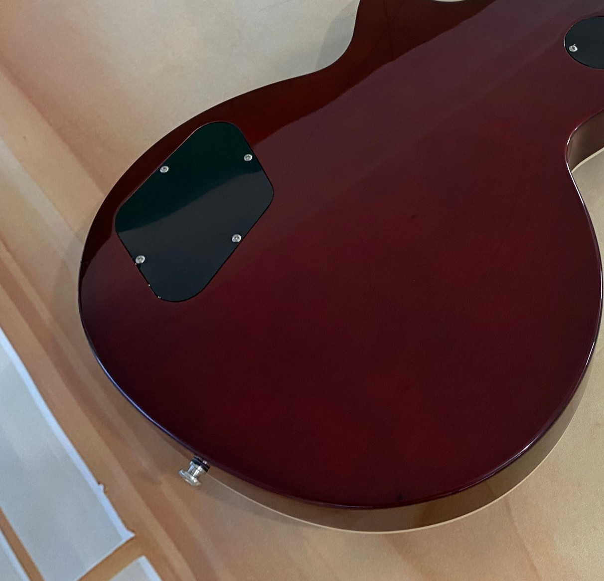 Premium Retro Gradient Electric guitar H-H pickup Flame Maple Veneer Flash Sale！