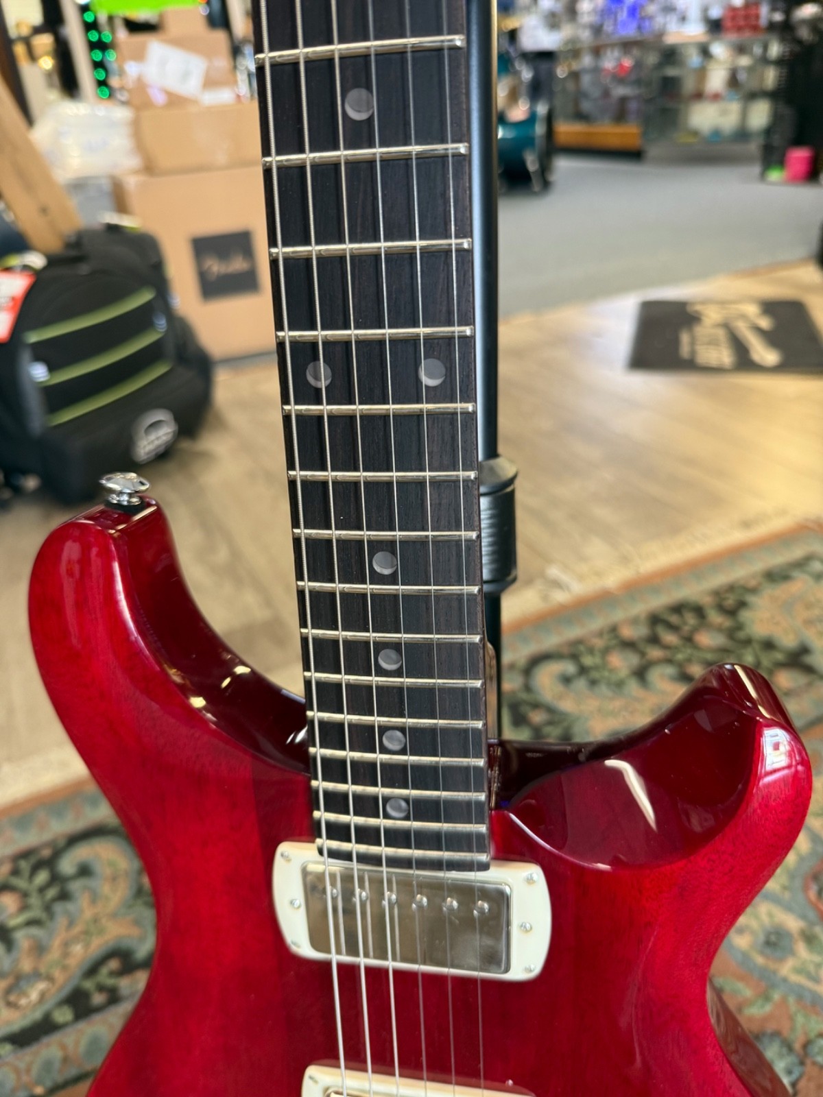 PRS SE DGT Standard – Vintage Cherry W/ Free Shipping & Gig Bag #004