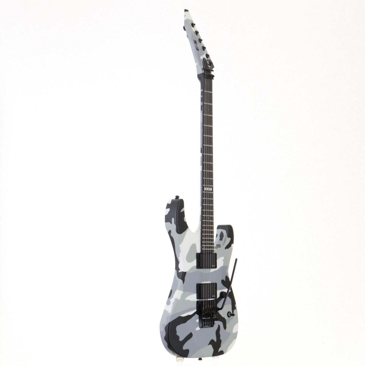 ESP E-II M-II Neck Thru Urban Camo EMG 81 Floyd Rose Japan Used