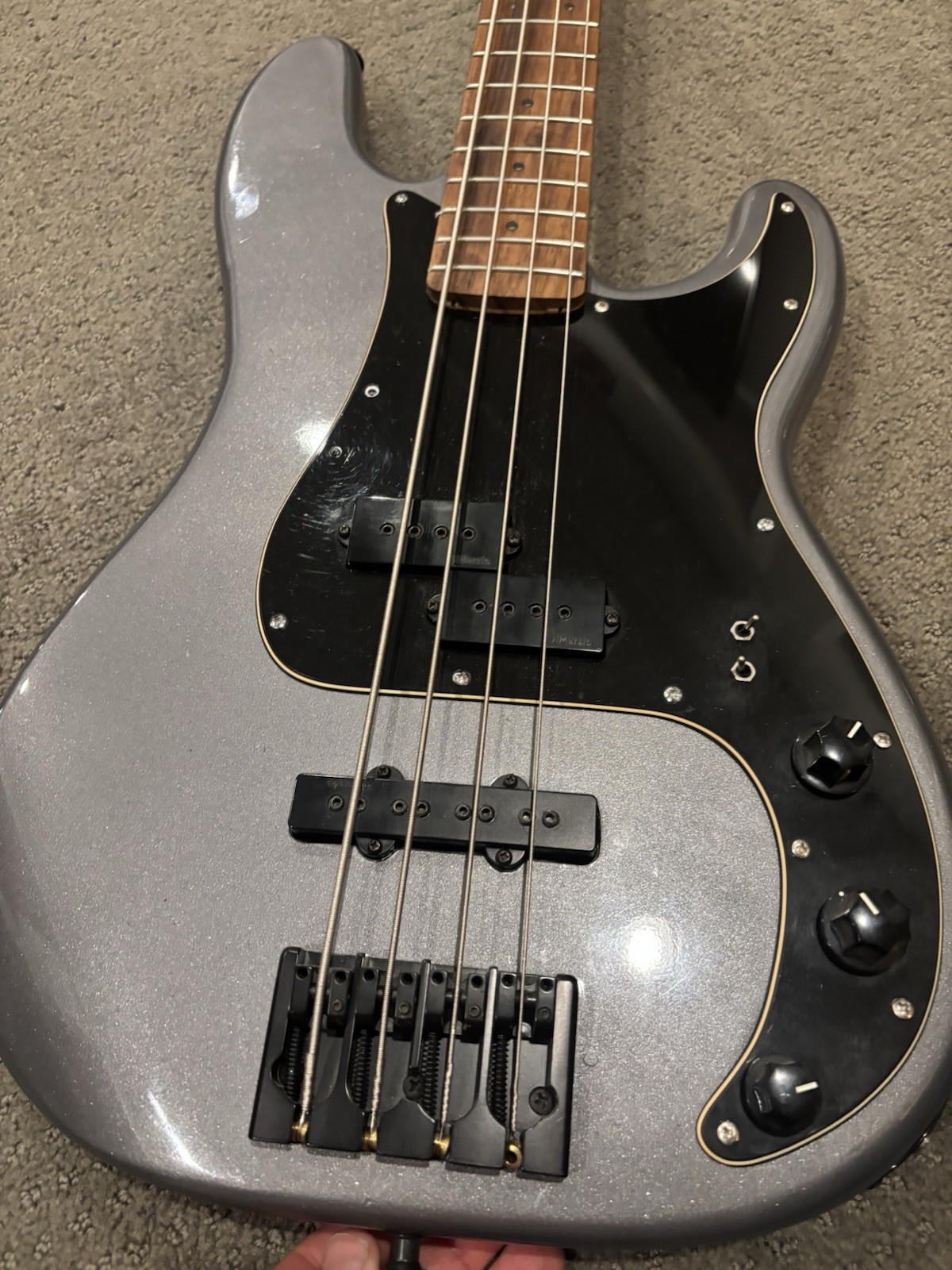 Fender PJ Bass Parts Guitar Rob Bass Dimarzio Pickups